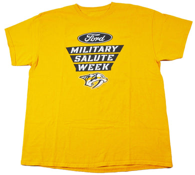 Nashville Predators Military Salute Week Shirt Size X-Large