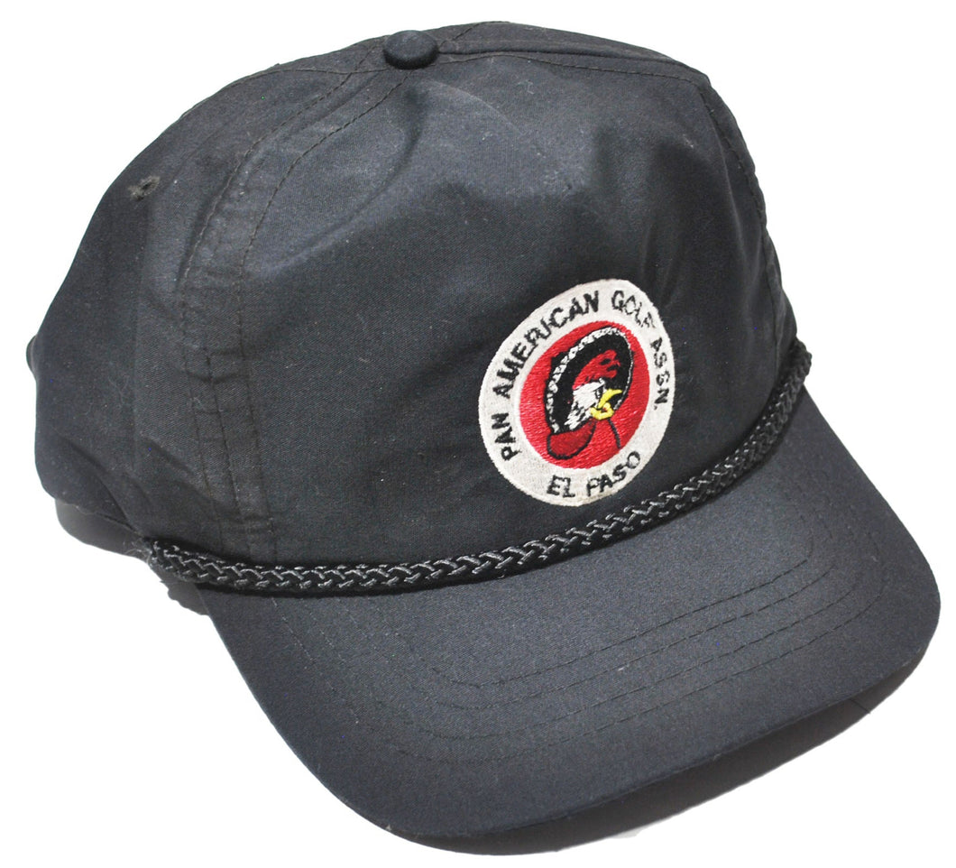 Vintage Pan American Golf Association El Paso Strap Hat