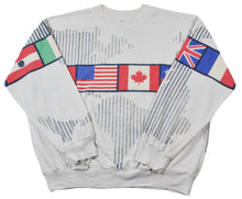 Vintage USA Flag Sweatshirt Size X-Large