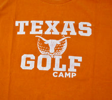 Vintage Texas Longhorns Golf Camp Shirt Size Large