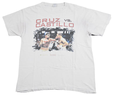 Vintage Cruz Vs Castillo 2009 Boxing Shirt Size Large