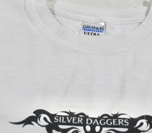 Vintage Silver Daggers Shirt Size 3X-Large