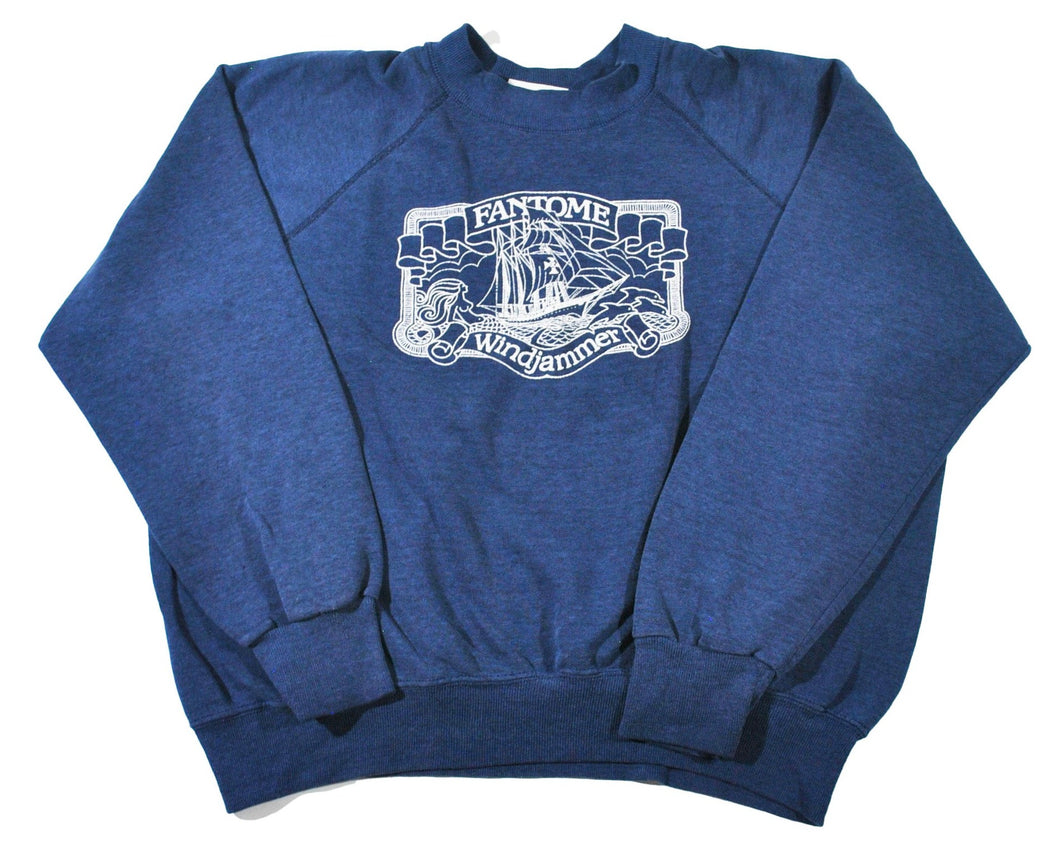 Vintage Fantome Windjammer Sweatshirt Size Large