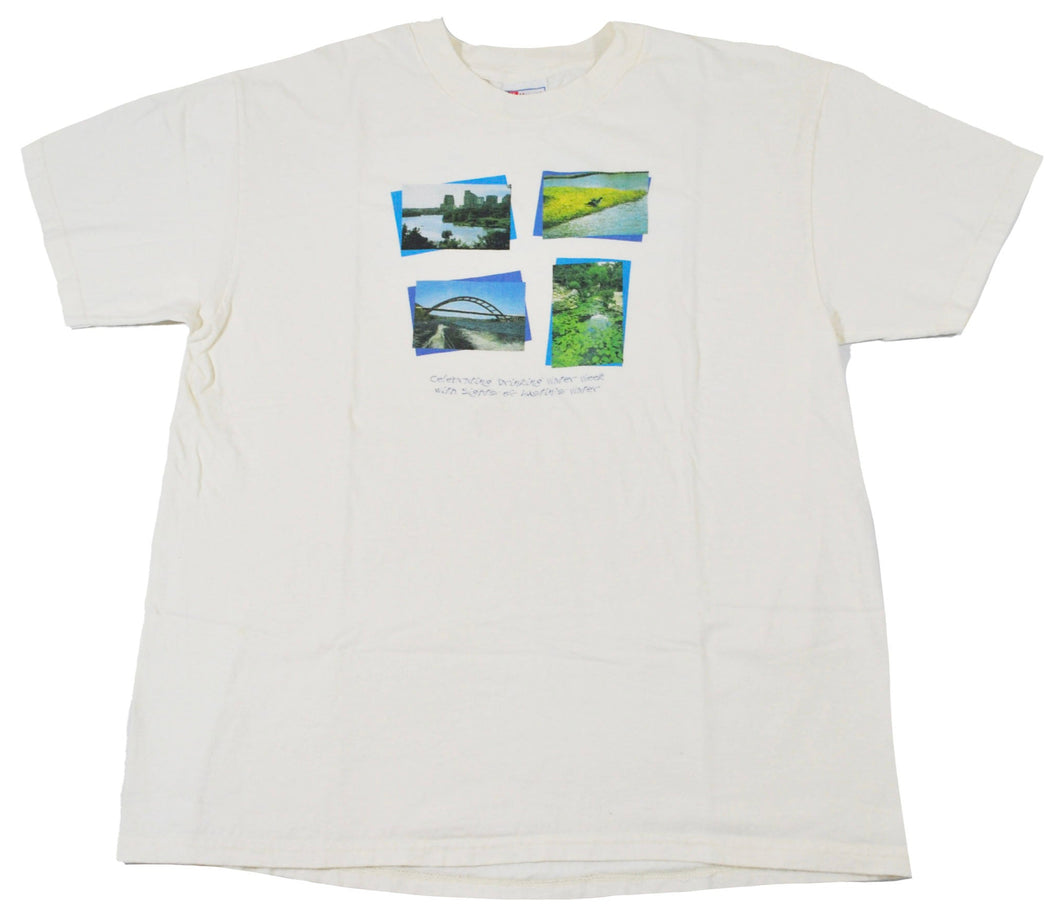 Vintage Austin Texas Water Shirt Size Large