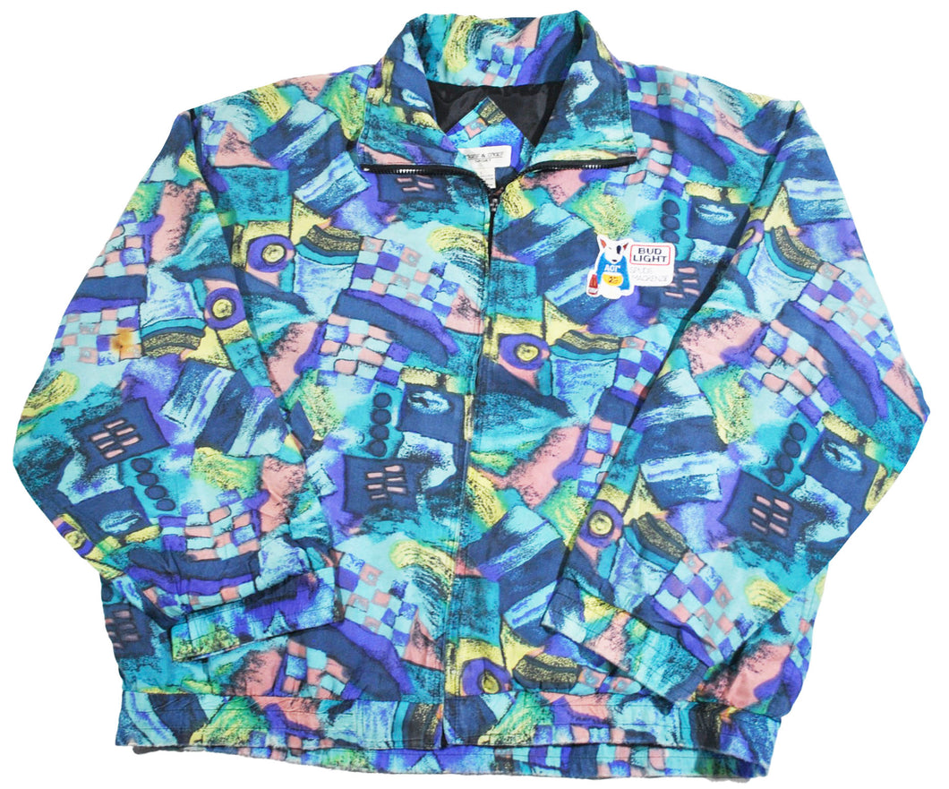 Vintage Miller Lite Spuds MacKenzie Jacket Size Large