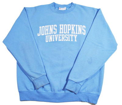 John Hopkins University Champion Brand Sweatshirt Size Large