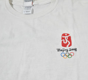 Vintage 2008 Beijing Olympics Shirt Size X-Large