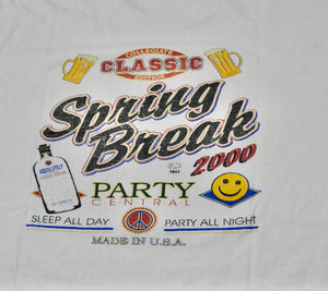 Vintage Spring Break 2000 St Padre Island Shirt Size X-Large