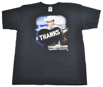 Vintage Ernest Tubb Tour Shirt Size X-Large