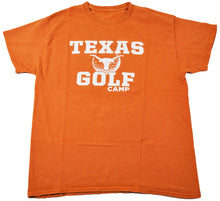Vintage Texas Longhorns Golf Camp Shirt Size Large