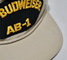 Vintage Budweiser USS AB-1 Snapback