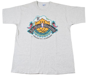 Vintage NBA All Star 1996 Game San Antonio Salem Sportswear Shirt Size Large