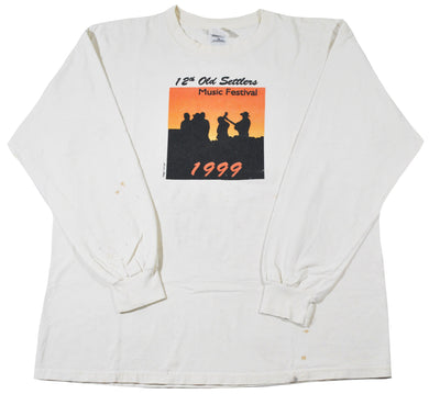 Vintage Old Settlers Festival 1999 Shirt Size X-Large