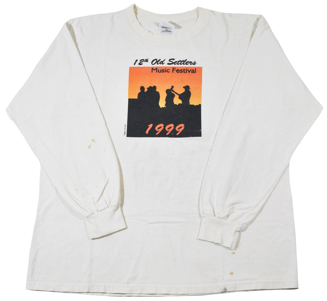 Vintage Old Settlers Festival 1999 Shirt Size X-Large