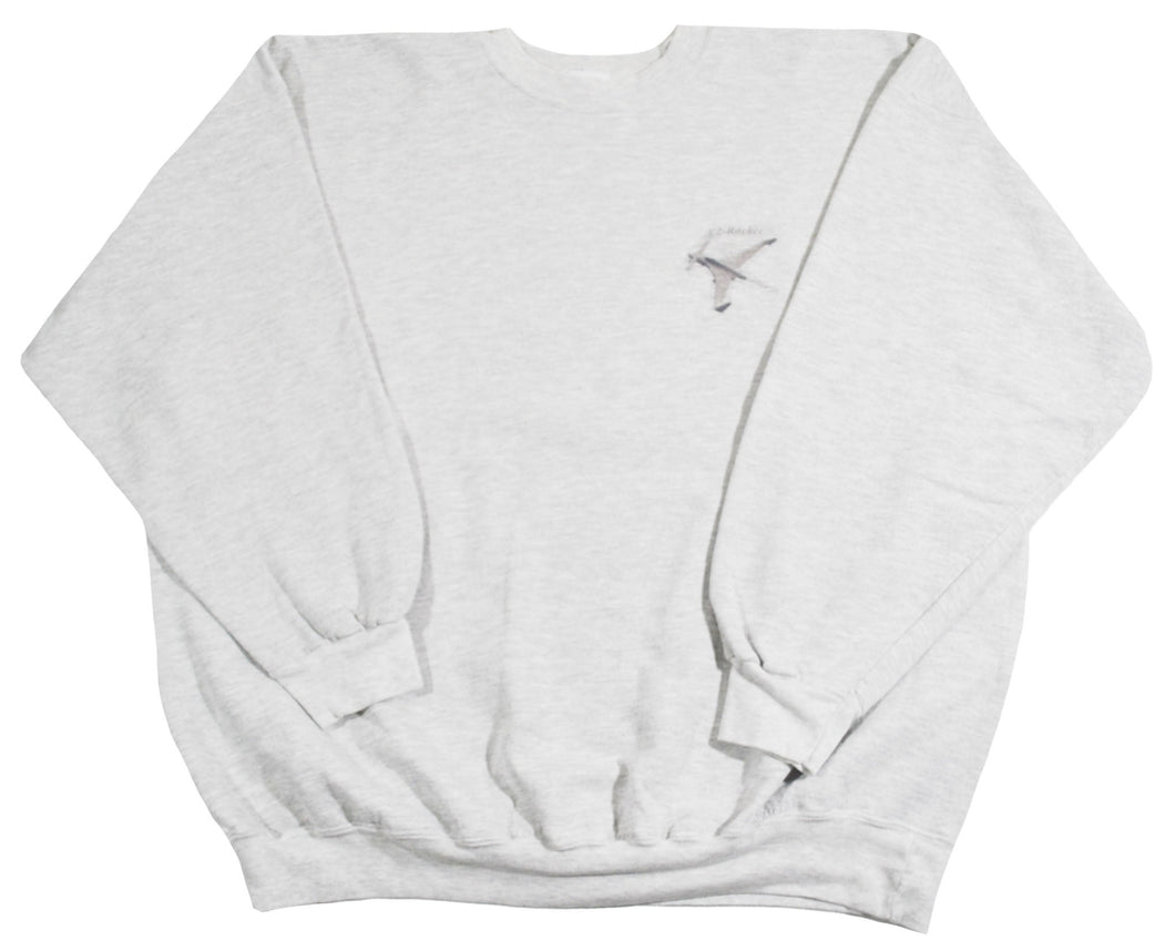 Vintage EZ Rocket Military Sweatshirt Size 2X-Large