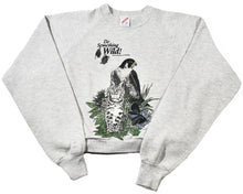Vintage Do Something Wild 1992 Crop Sweatshirt Size Large