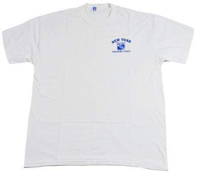 Vintage New York Rangers Training Staff Shirt Size X-Large