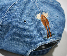 Vintage Grand Teton National Park Denim Strap Hat