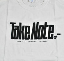 Utah Jazz Take Note Shirt Size X-Large