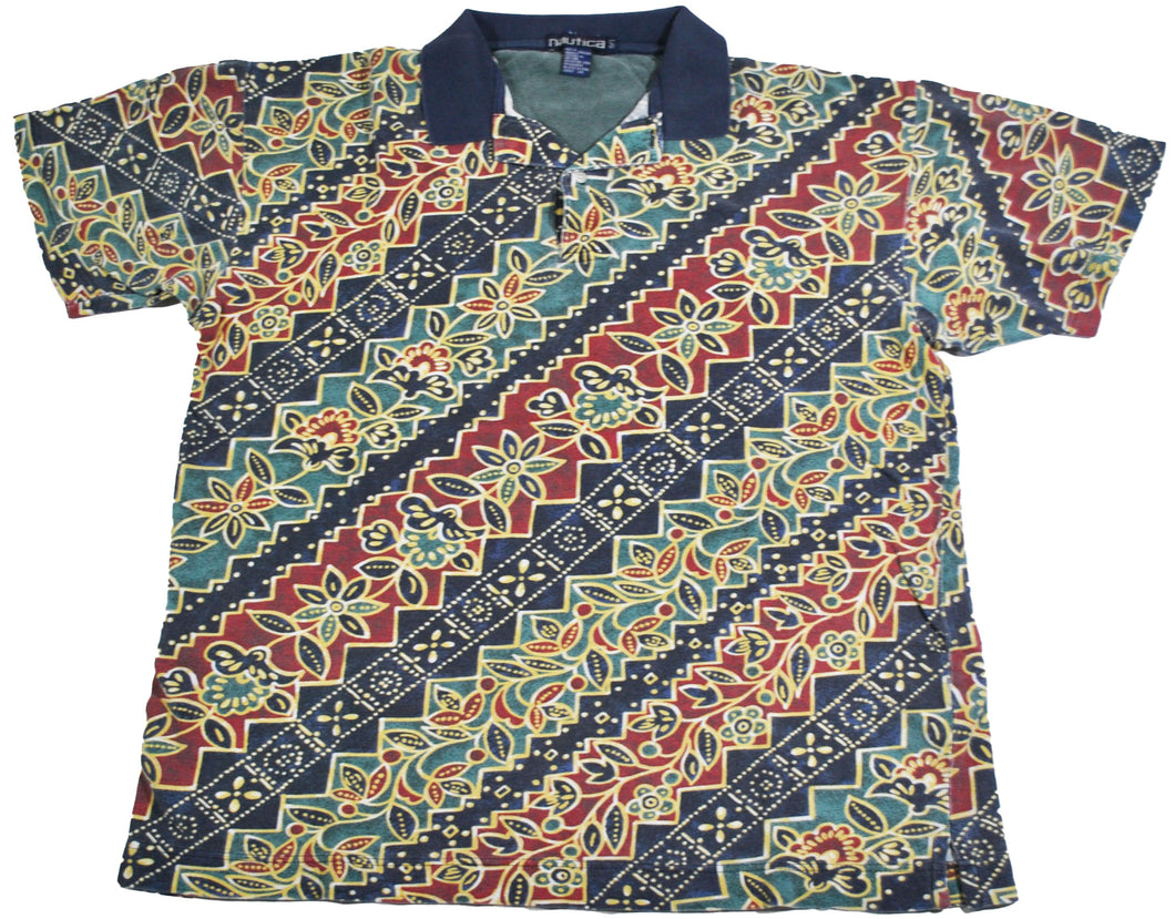 Vintage Nautica Polo Size Large