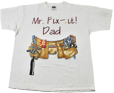 Vintage Mr. Fix-It Dad Shirt Size 2X-Large