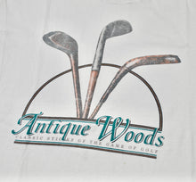 Vintage Antique Woods Golf Shirt Size X-Large