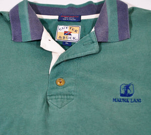 Vintage Mauna Lani Golf Polo Size X-Large