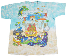 Vintage Joey Mars 1992 Art Liquid Blue Sweatshirt Size X-Large