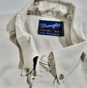 Vintage Wrangler Button Shirt Size X-Large