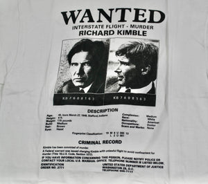 Vintage The Fugitive 1993 Movie Shirt Size Large
