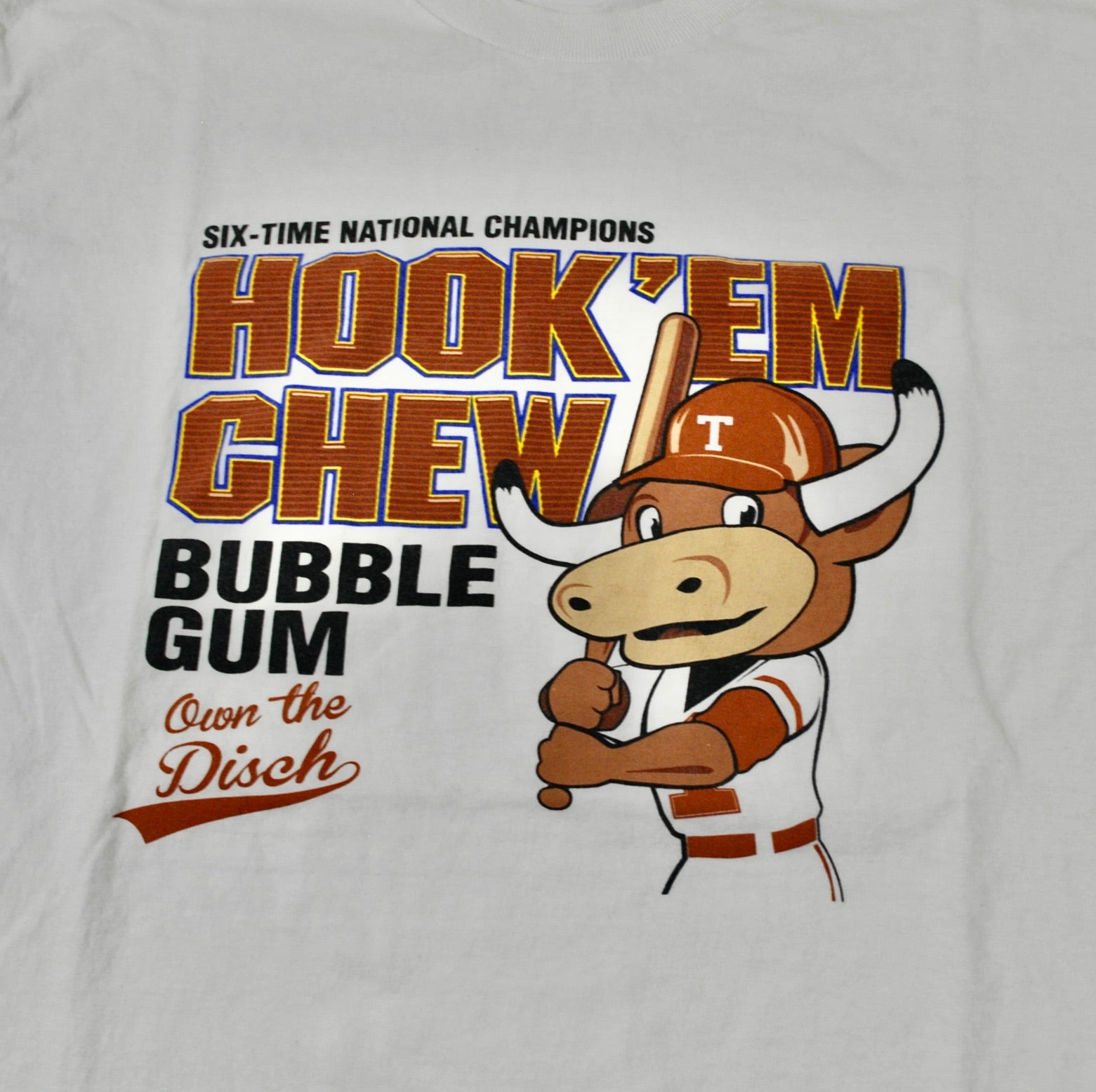 Texas Longhorns Big League Chew Shirt Size Medium – Yesterday's Attic