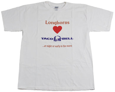 Vintage Texas Longhorns Taco Bell Shirt Size Large