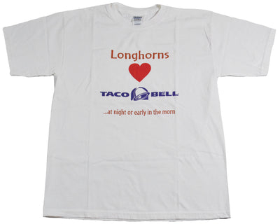 Vintage Texas Longhorns Taco Bell Shirt Size Large