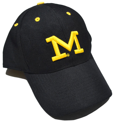 Vintage Michigan Wolverines Fitted Hat Size 7 1/4