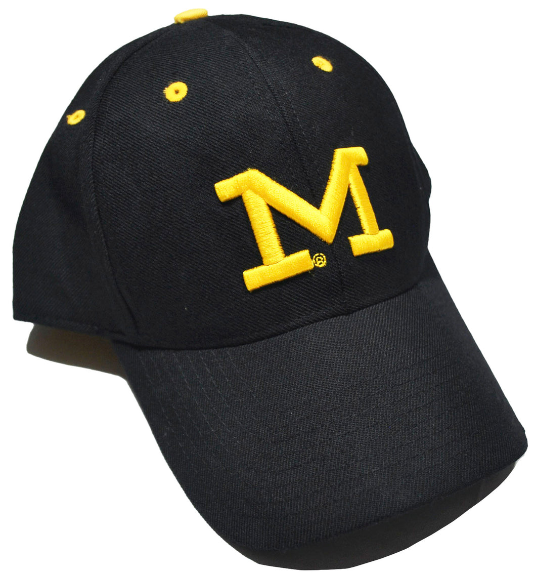 Vintage Michigan Wolverines Fitted Hat Size 7 1/4