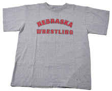Vintage Nebraska Cornhuskers Wrestling Adidas Shirt Size Medium