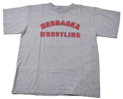 Vintage Nebraska Cornhuskers Wrestling Adidas Shirt Size Medium