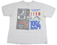 Vintage Olympics Team USA 1994 Norway Shirt Size Large