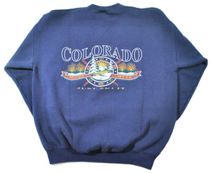 Vintage Ski Colorado Sweatshirt Size Large