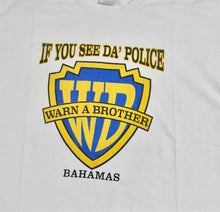 Vintage If You See Da Police Warn a Brother Bahamas Shirt Size Large