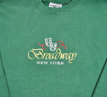 Vintage Broadway New York Sweatshirt Size Large