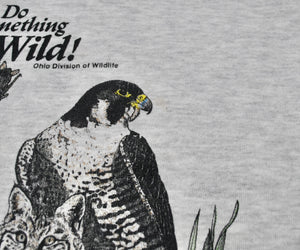 Vintage Do Something Wild 1992 Crop Sweatshirt Size Large