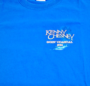 Vintage Kenny Chesney 2011 Corona Tour Shirt Size Medium