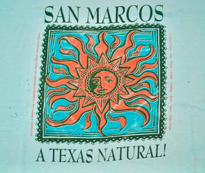 Vintage San Marcos A Texas Natural Shirt Size X-Large