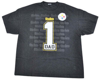 Kith x NFL Steelers Vintage Tee Black