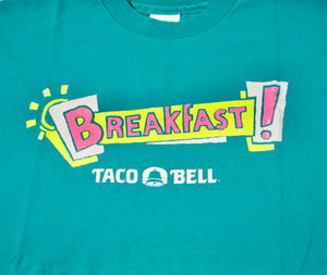 Vintage Taco Bell Breakfast Shirt Size Large