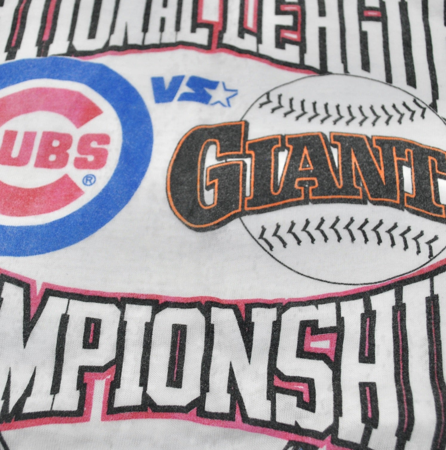 Vintage Chicago Cubs San Francisco Giants 1989 NL Championship Shirt S –  Yesterday's Attic