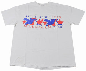 Vintage July 4th 1999 Millennium 2000 USA Shirt Size X-Large