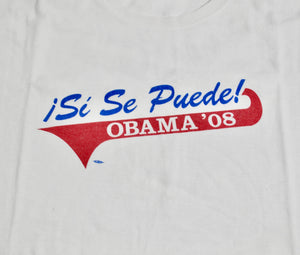 Vintage Obama 2008 Shirt Size Large