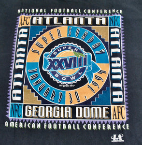 Vintage Super Bowl XXVIII Shirt Size Medium